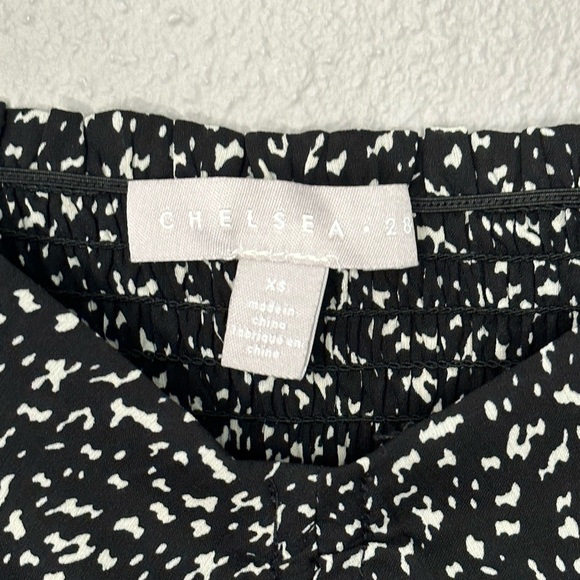 Chelsea 28 Women's Black and White Dress Women's xs NWOT - Picture 2 of 6